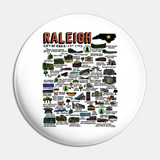 Raleigh NC Map Pin