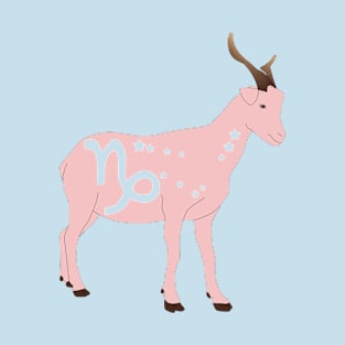 Capricorn 1 (Baby Pink) T-Shirt