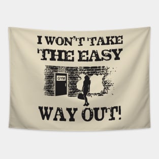 Way Out Girl Tapestry