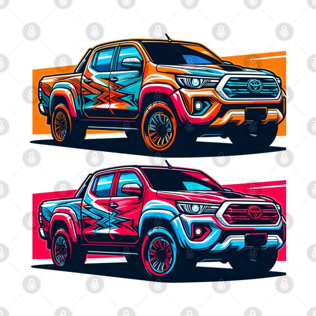 Toyota Hilux by Vehicles-Art