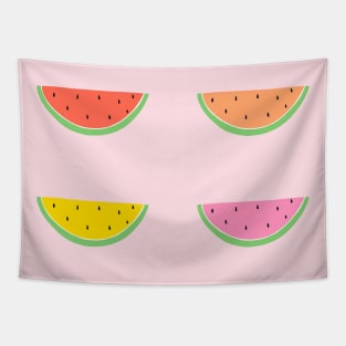 Colorful watermelons Tapestry