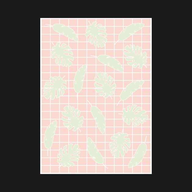 Pattern Grid Poster II by fivemmPaper