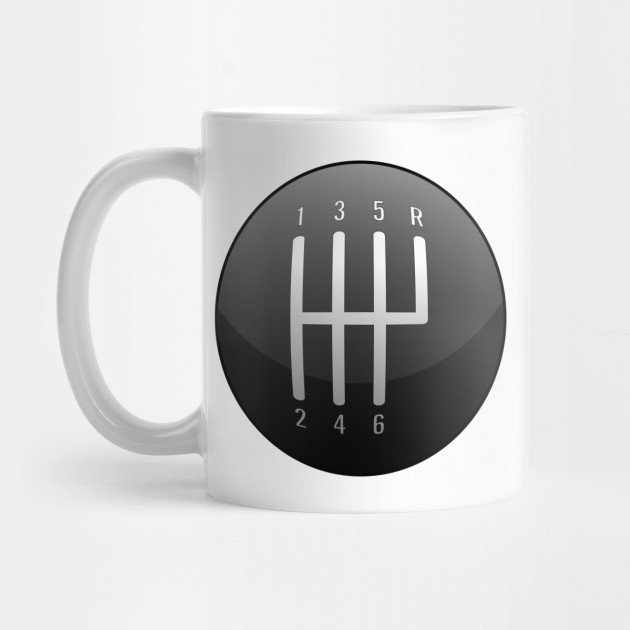 Classic Muscle Car Sports Car Shift Knob Stick Shift Mug