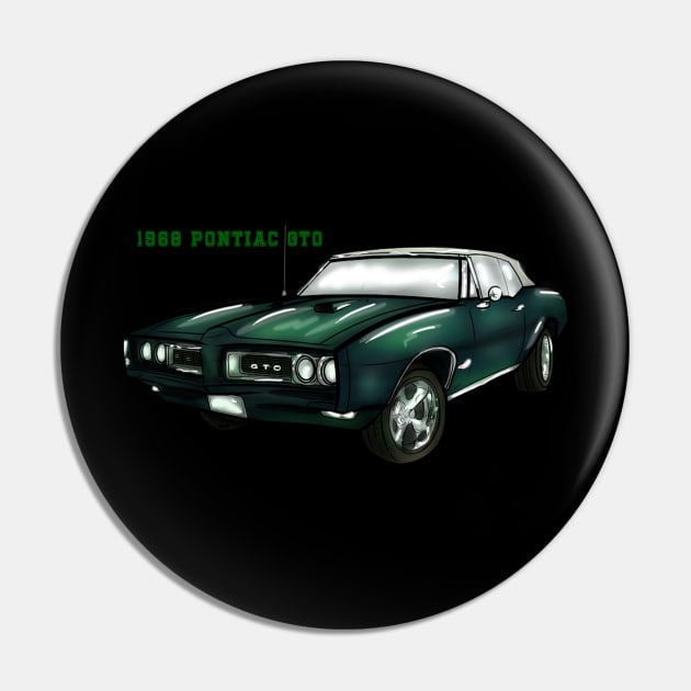 1968 Pontiac GTO Pin by BIG DAWG APPAREL