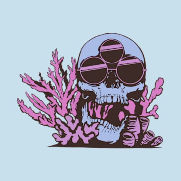 Dizzy skull by Art of Andy W