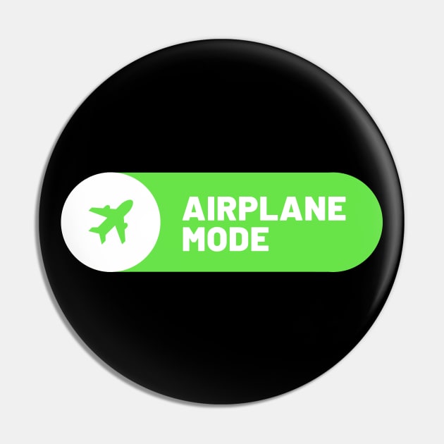 Airplane Mode ON Pin by Jetmike