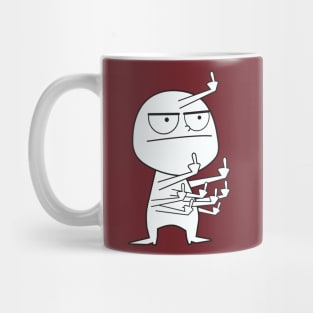 Middle Finger Eyes Mugs Coffee Cups Milk Tea Mug Funny Tumblr Rad Sassy  Sarcasm Cool Edgy