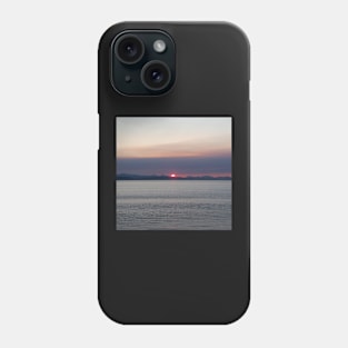 Sunset at the west coast Phone Case