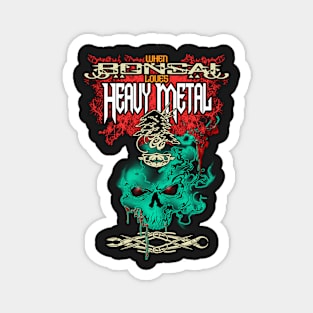 When Bonsai Loves Heavy Metal Music Magnet