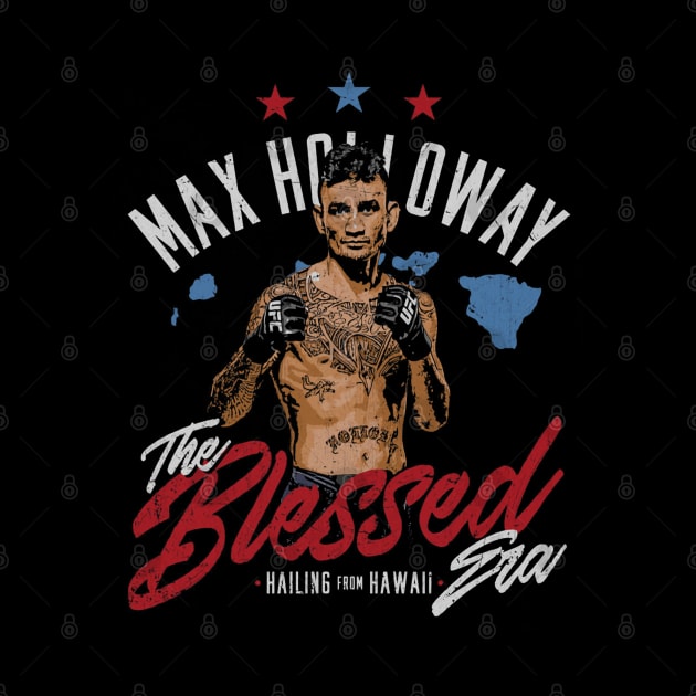 Max Holloway The Blessed Hawaii by ganisfarhan