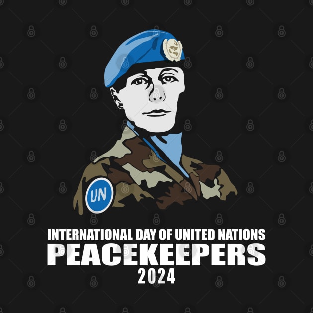 International Day of UN Peacekeepers 2024 by Womens Art Store