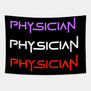 Colourful Physician art Tapestry