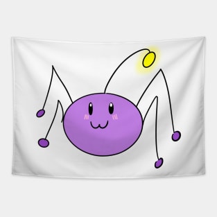 glow spider Tapestry