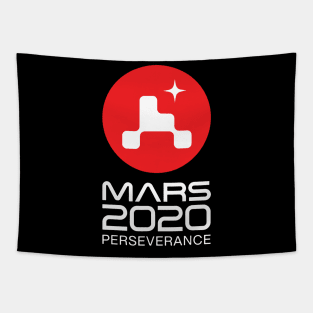 Mars 2020 Perseverance Rover Mission Patch Logo JPL Insignia Tapestry