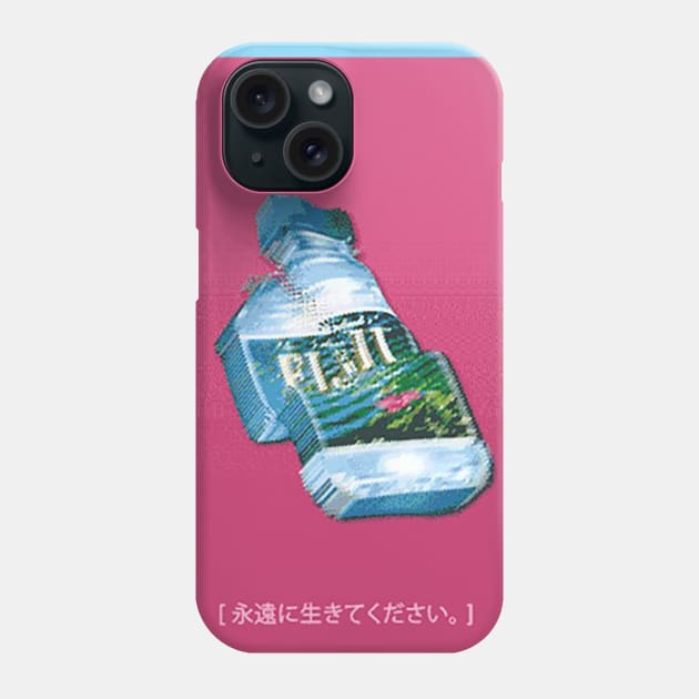 Fiji water live forever Phone Case by Custom Style