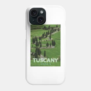 Tuscany poster Phone Case
