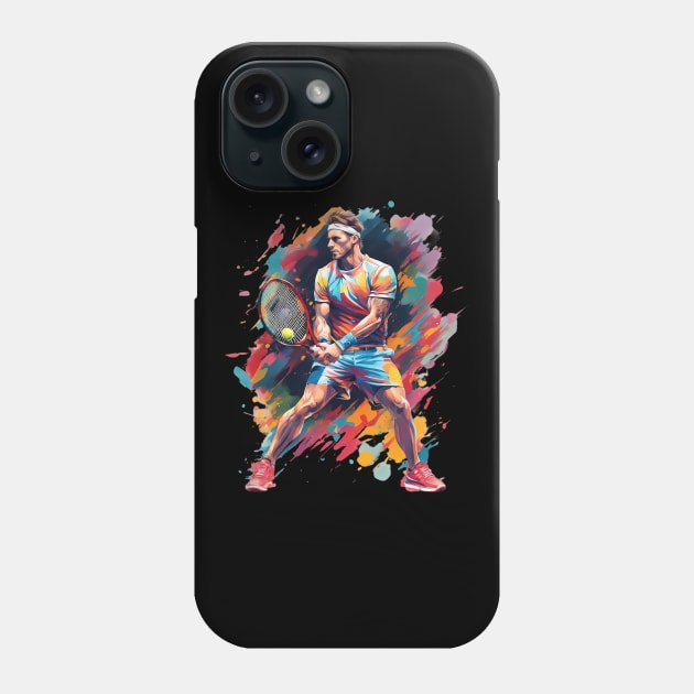 Tennis Player Phone Case by animegirlnft