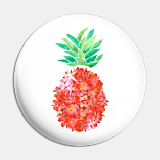 Orange Tropic Pineapple Pin