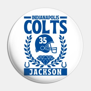 Indianapolis Colts Jackson 35 American Football Pin