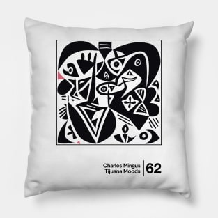 Tijuana Moods - Charles Mingus - Minimal Style Graphic Artwork Pillow