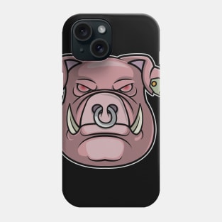 Pink Head Swine Phone Case