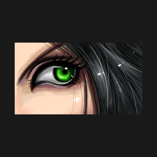 Green Eyes by alien3287