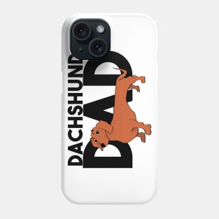 Dachshund dad Phone Case