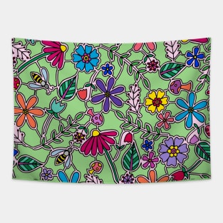 Bee Garden Tapestry