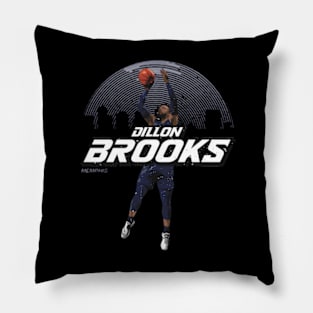 Dillon Brooks Memphis Skyline Pillow