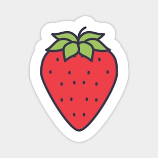 Cute Strawberry Magnet