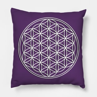 Sacred Geometry - Flower Of Life - Symbol 1 Pillow