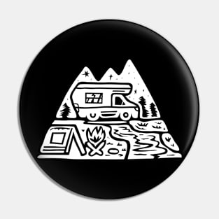 Happy Camper Pin