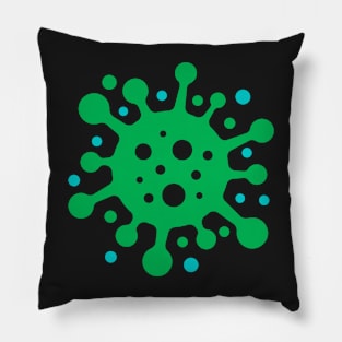 Gooey Splat Virus Germ Pillow