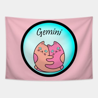 Gemini Zodiac Astrology Tapestry