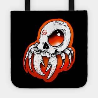 Cancer skull Tote