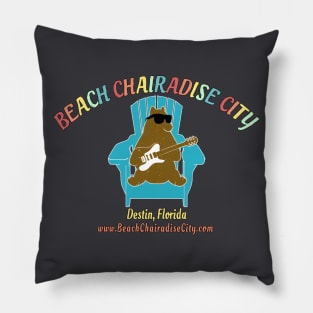 Beach Chairadise City Pillow