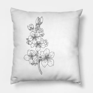 Flower branch Pillow