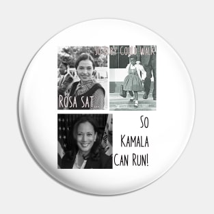 Rosa, Ruby, Kamala, Black History Pin