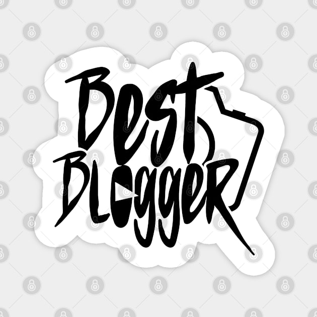 Vlogger Blogging Blogger Blog Vlog Magnet by dr3shirts