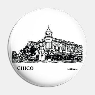 Chico California Pin