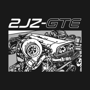 2JZ GTE ENGINE T-Shirt