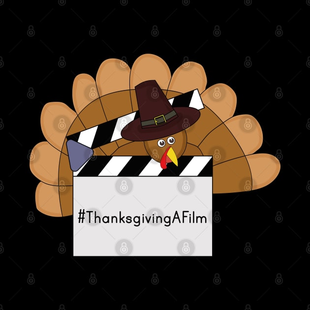 Thanksgiving A Film Turkey and Clapperboard by DiegoCarvalho