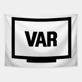 VAR sticker, video assistant referee, sticker Tapestry