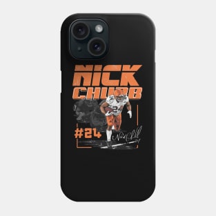 Nick Chubb Cleveland Touchdown Phone Case