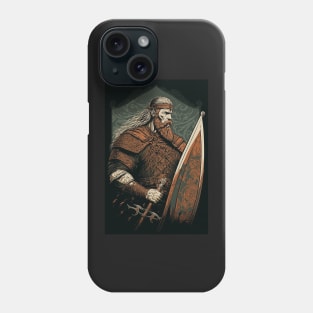 Glorious Guardian: A Celtic Warrior Phone Case