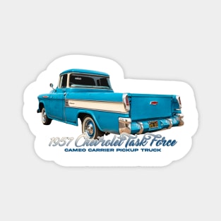 1957 Chevrolet Task Force Cameo Carrier Pickup Truck Magnet