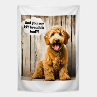 Funny Goldendoodle Insult Tapestry