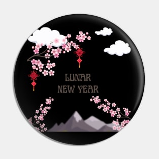 Happy New Year Pin