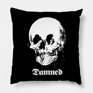 The Damned vintage Pillow