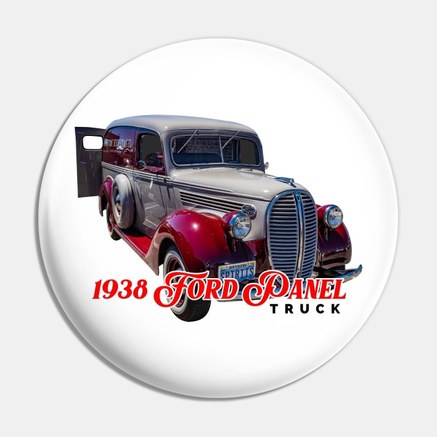 1938 Ford Panel Truck Pin by Gestalt Imagery